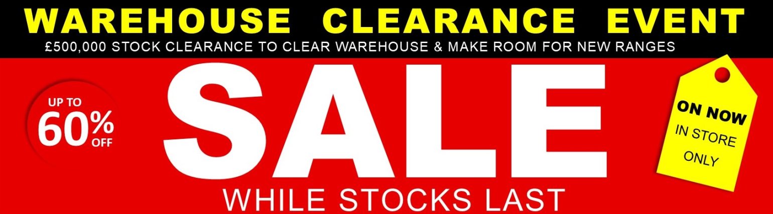 Old Creamery Furniture warehouse clearance event